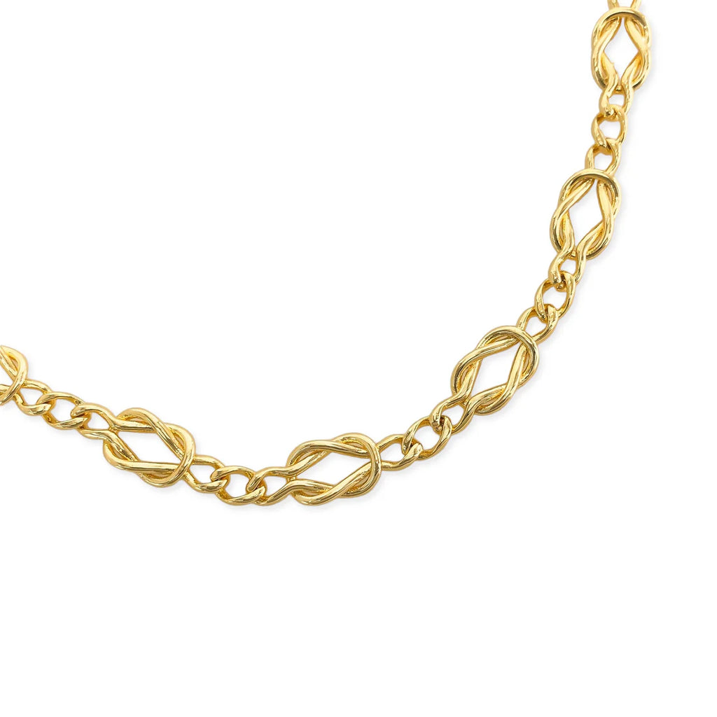 Anastasia twisted chain necklace