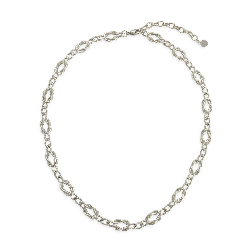 Anastasia twisted chain necklace