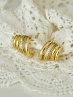 Genevieve Hoop Earrings