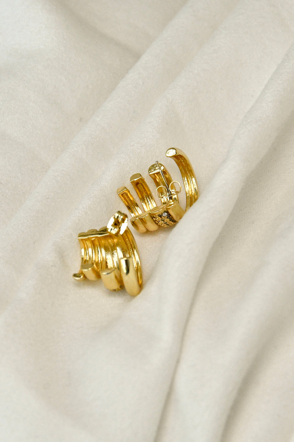 Genevieve Hoop Earrings
