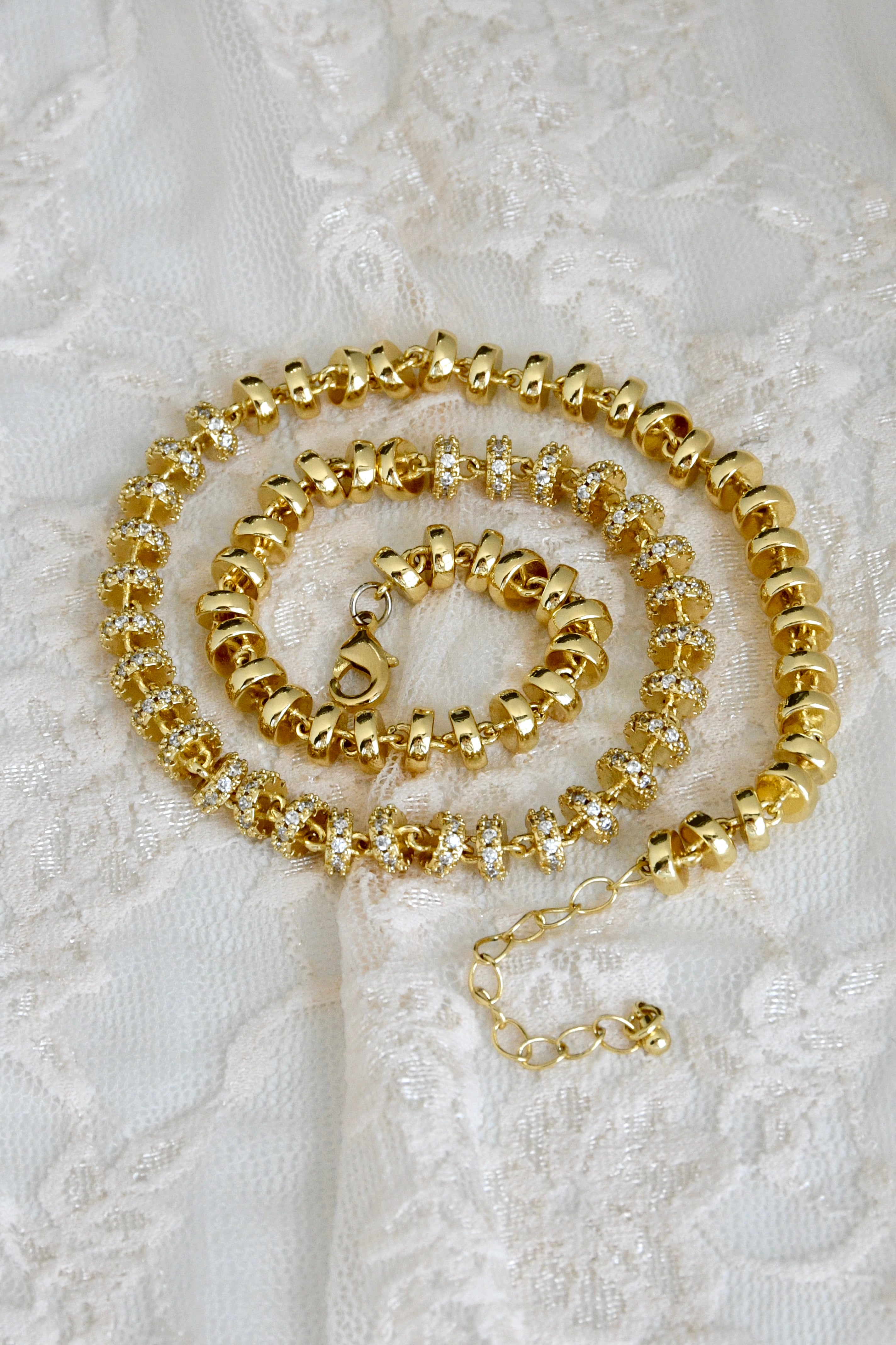 Celine Pave Necklace
