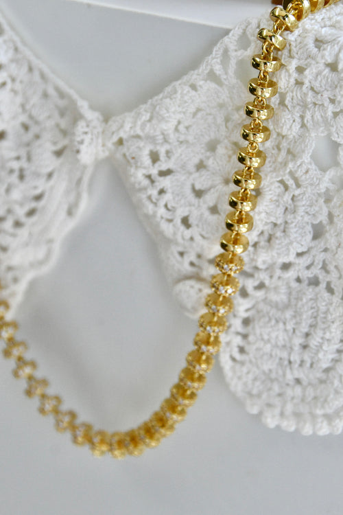 Soigne Pave Necklace