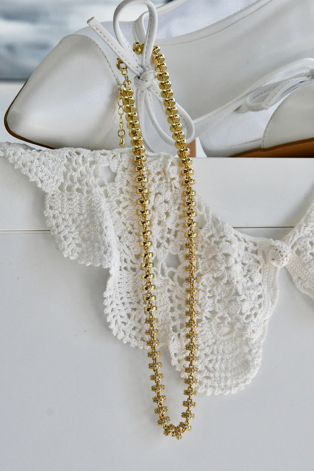 Celine Pave Necklace