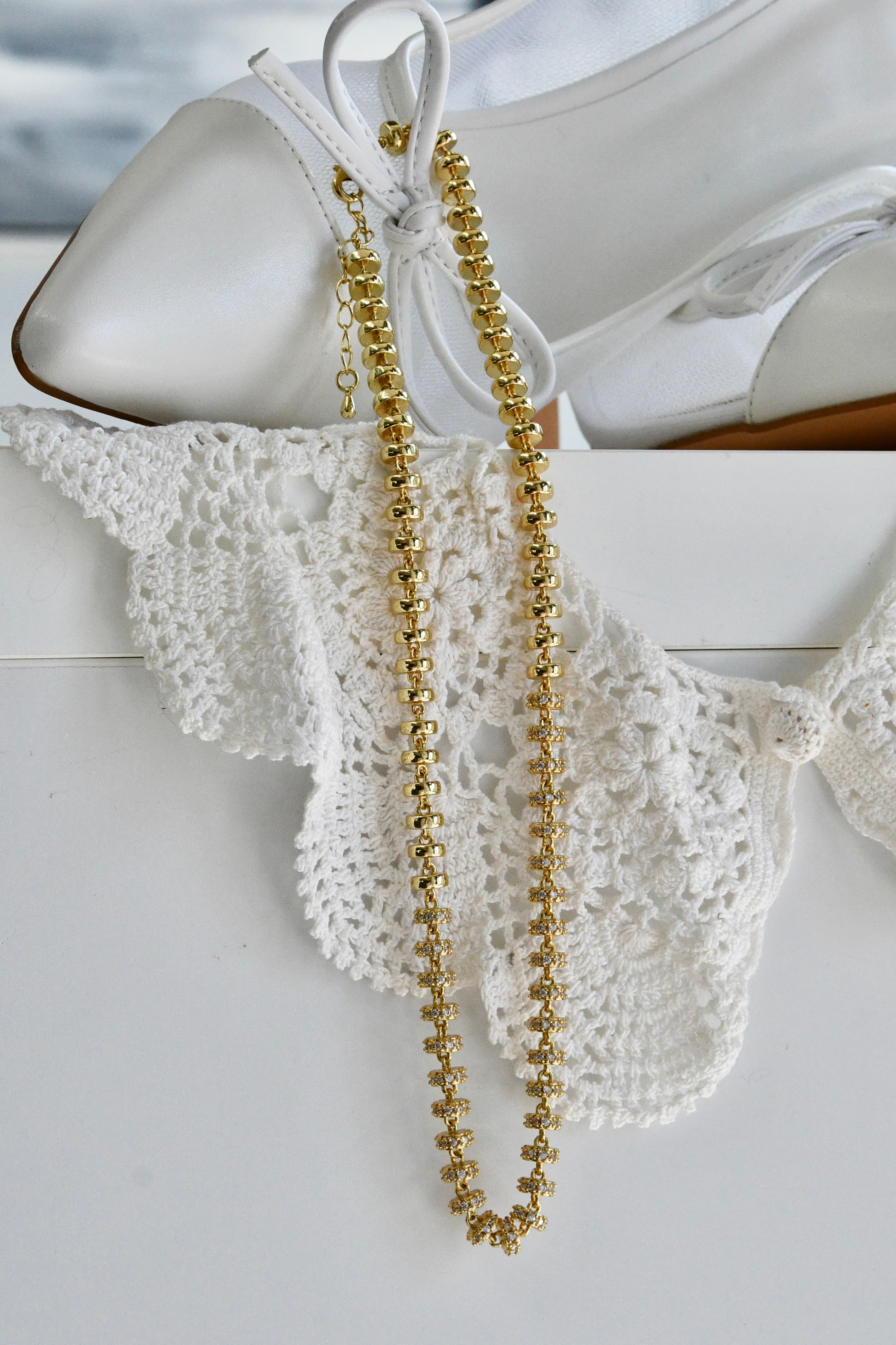 Celine Pave Necklace