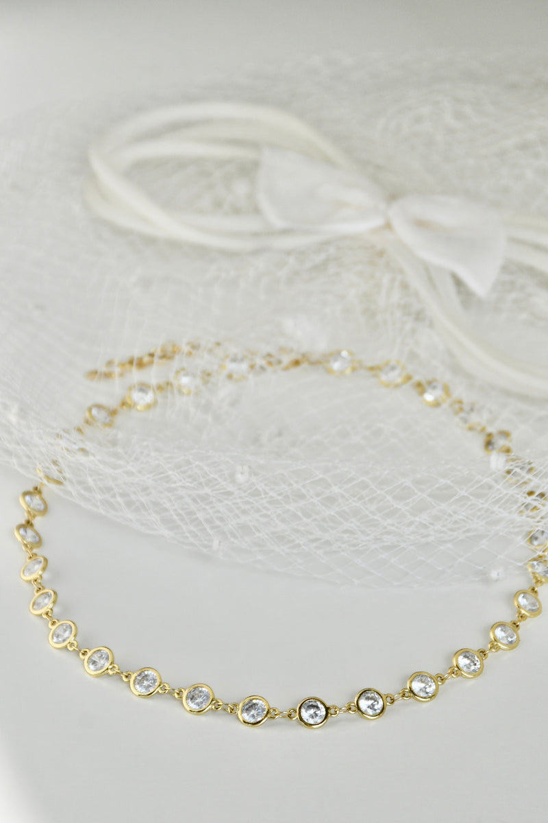 Celeste Bezel Necklace