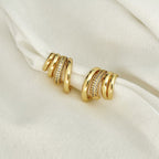 Genevieve Hoop Earrings