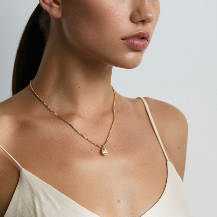 Pendant Necklace - New Model No Earrings